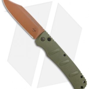 Boker XXL Kalashnikov Desert Warrior Bowie Automatic Knife (4.75" Copper D2)